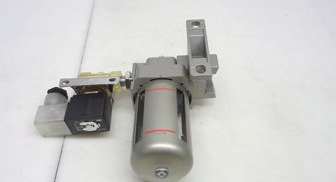 SMC AL40-F04 WITH ATTACHED PART NUMBER VXD2130A-02E-5DZ1-B