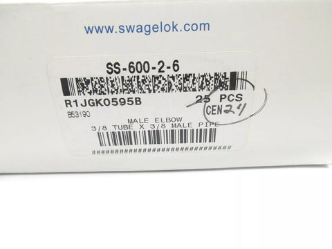 SWAGELOK SS-600-2-6