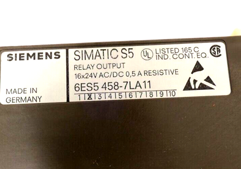 Siemens 6ES5458-7LA11