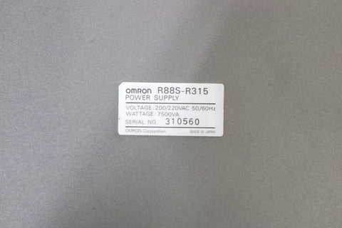 Omron R88S-R315