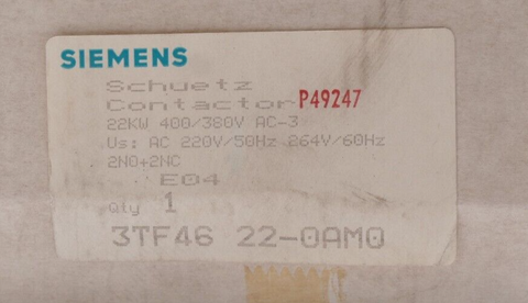 Siemens 3TF4622-0AM0