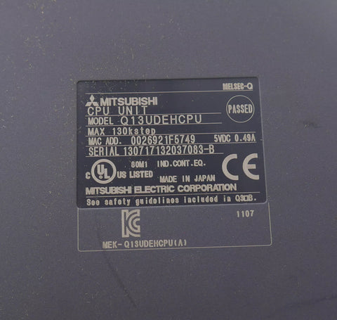 MITSUBISHI Q13UDEHCPU