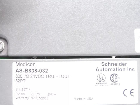 SCHNEIDER ELECTRIC AS-B838-032