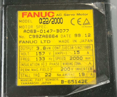 FANUC A06B-0147-B077