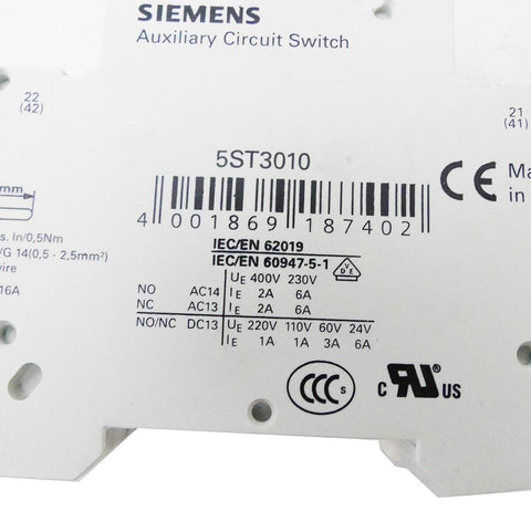 SIEMENS 5SY6116-7 + 5ST3010