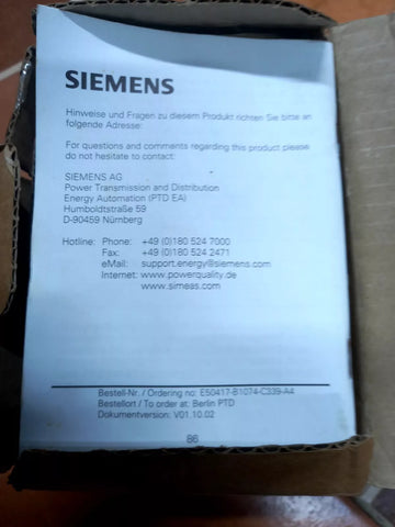 SIEMENS 7KG7750-0AA01-0AA1