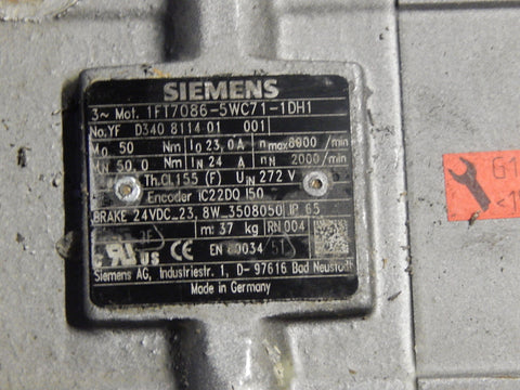 SIEMENS 1FT7086-5WC71-1DH1