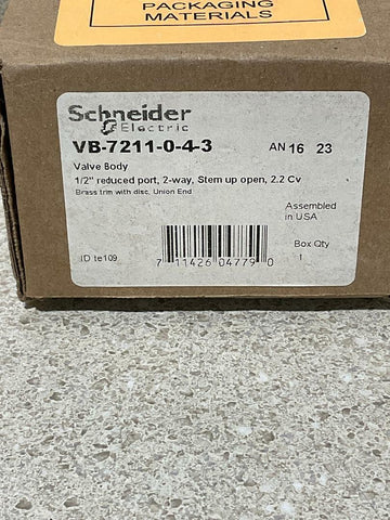 Schneider Electric VB-7211-0-4-3