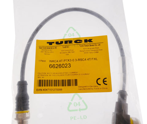 TURCK WKC4.4T-P7X3-0.3-RSC4.4T/TXL