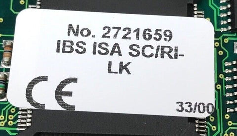 PHOENIX CONTACT  IBS ISA SC/RI-LK 2721659