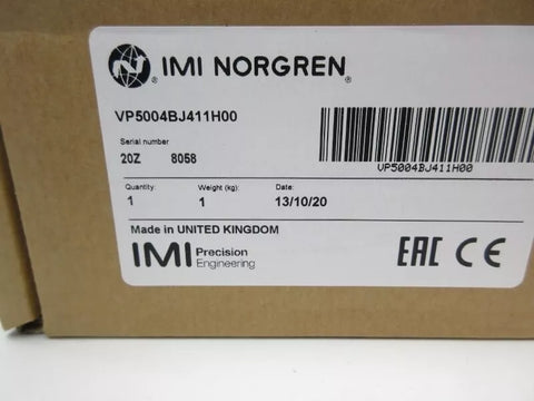 NORGREN VP5004BJ411H00