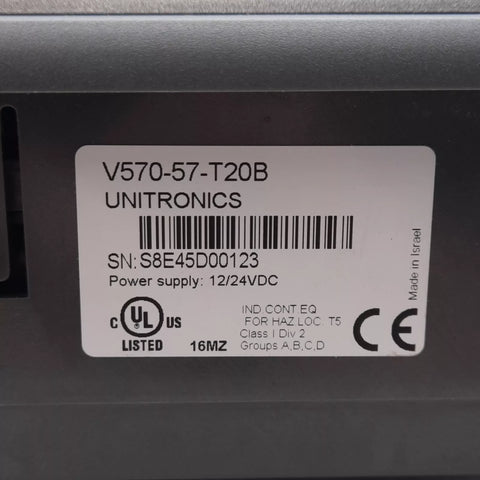 Unitronics V570-57-T20B