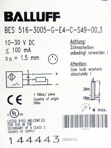 BALLUFF BES 516-3005-G-E4-C-S49-00,3