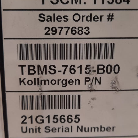 Kollmorgen TBMS-7615-B00