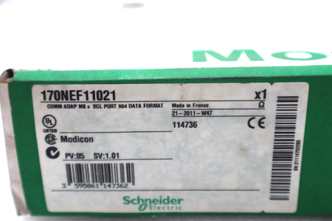 SCHNEIDER ELECTRIC 170-NEF-110-21