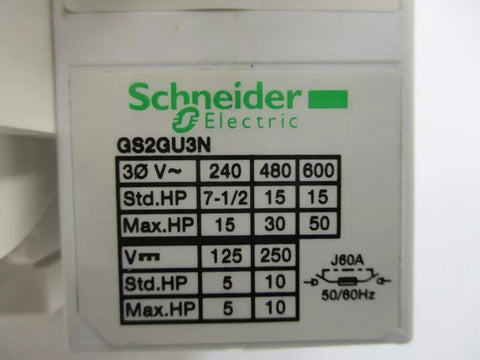 SCHNEIDER ELECTRIC GS2GU3N