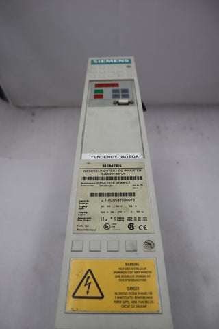 SIEMENS 6SE7018-0TA61-Z