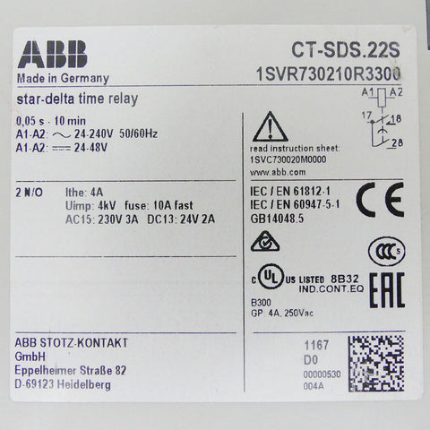 ABB CT-SDS.22S