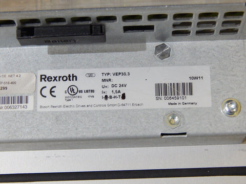 BOSCH REXROTH VEP30.3CCN-256NN-MAD-128-NN-FW