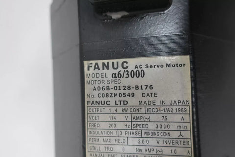 FANUC A06B-0128-B176