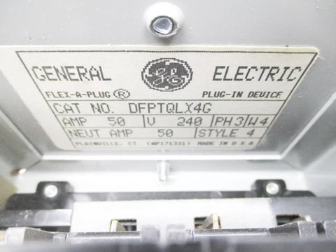 GENERAL ELECTRIC DFPTQLX4G