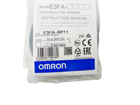 OMRON E3FA-RP11 2M