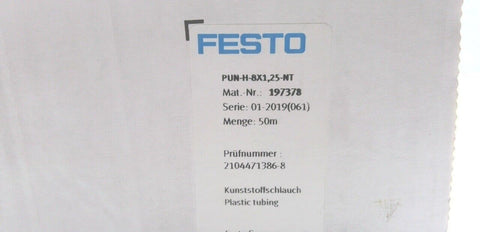 FESTO PUN-H-8X1,25-NT