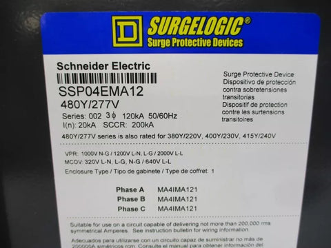 SCHNEIDER ELECTRIC SSP04EMA12