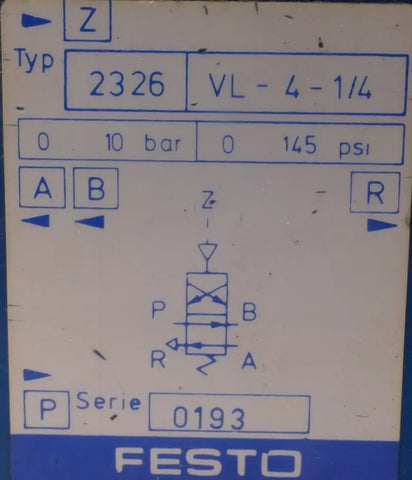 FESTO VL-4-1/4