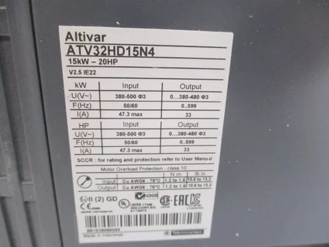 SCHNEIDER ELECTRIC ATV32HD15N4