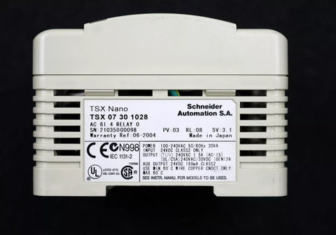 SCHNEIDER ELECTRIC TSX-07301-028