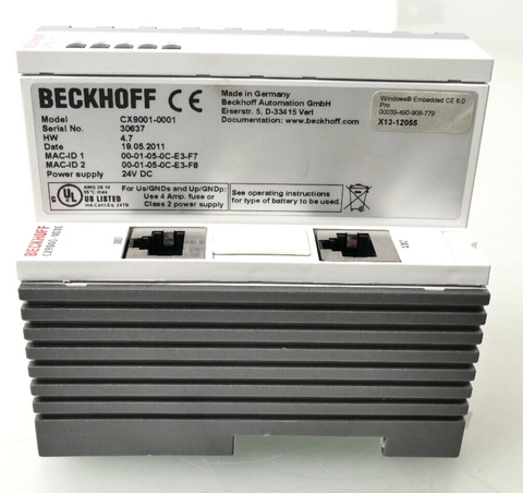 BECKHOFF CX9001-0001