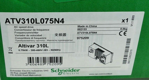 Schneider Electric ATV310L075N4