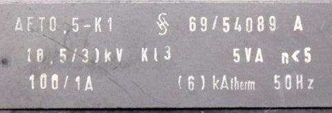 SIEMENS AET0.5-K1