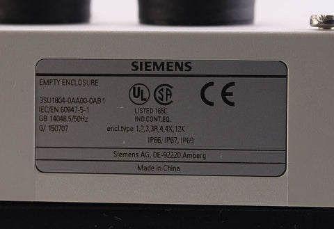 Siemens 3SU1804-0AA00-0AB1