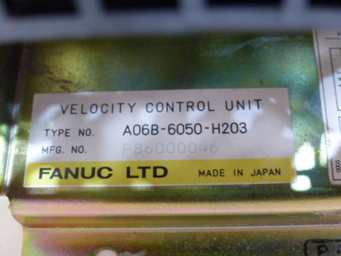 Fanuc A06B-6050-H203