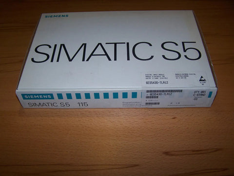 Siemens Simatic S5 6ES5 430-7LA12 6ES5430-7LA12