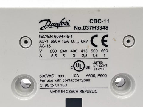 DANFOSS 037H3348