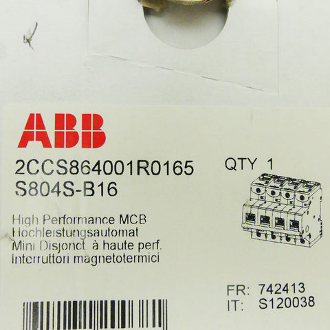 ABB S804S-B16