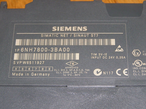 SIEMENS 6NH7800-3BA00