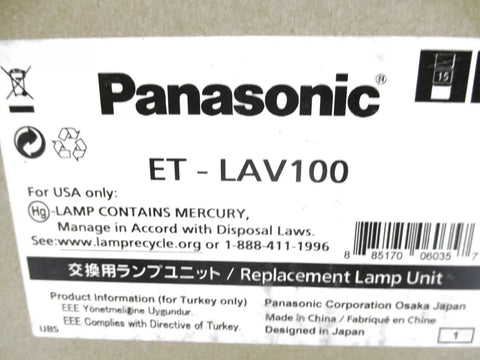 PANASONIC ET-LAV100