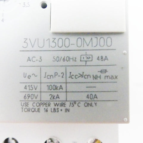 SIEMENS 3VU1300-0MJ00