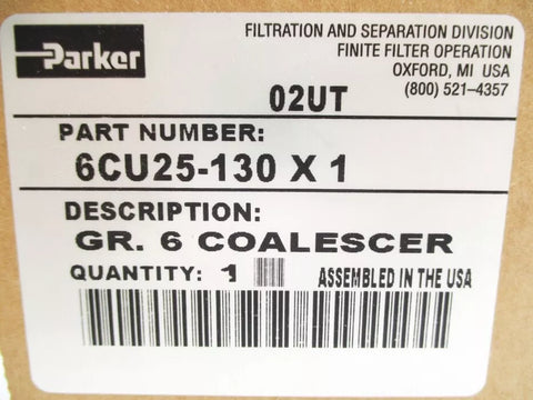 PARKER 6CU25-130 X 1