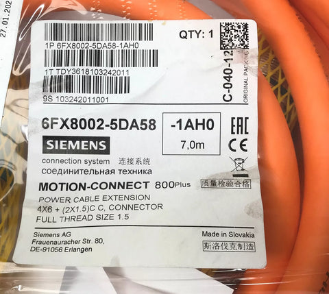 SIEMENS 6FX8002-5DA58-1AH0