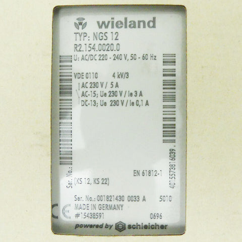 WIELAND NGS 12