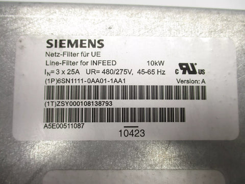 SIEMENS 6SN1111-0AA01-1AA1