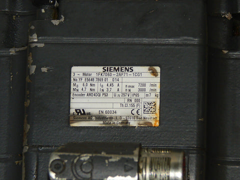 SIEMENS 1FK7060-2AF71-1CG1