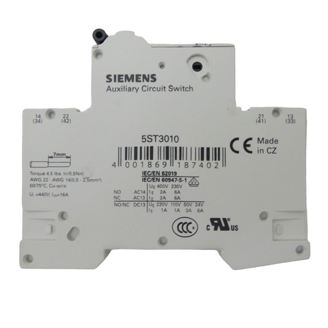 SIEMENS 5SY6106-6 + 5ST3010