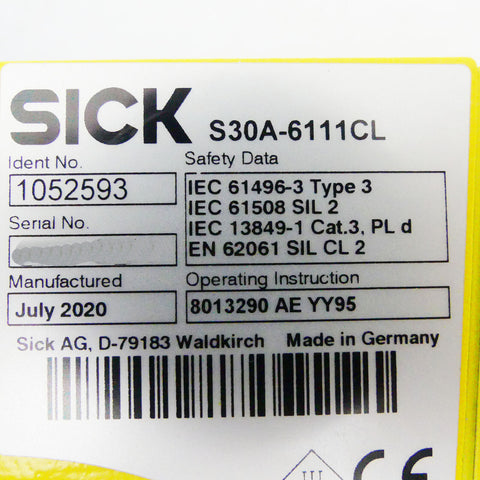 SICK S30A-6111CL