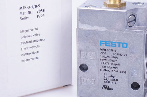 Festo MFH-3-1/8-S